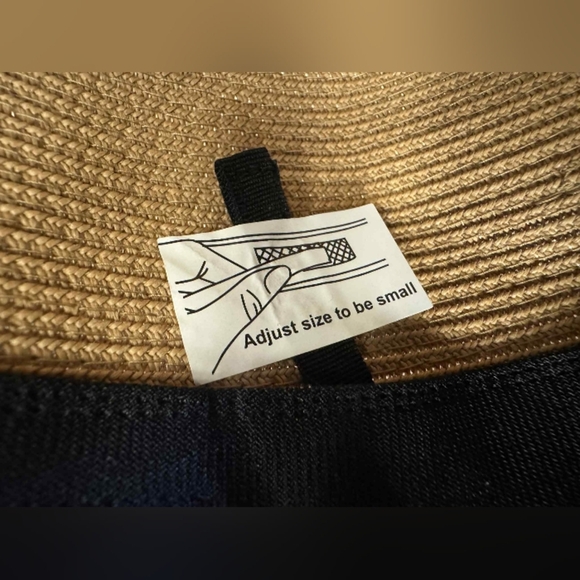 Furtalk NWT Straw Hat Khaki Size M-L - Picture 8 of 8